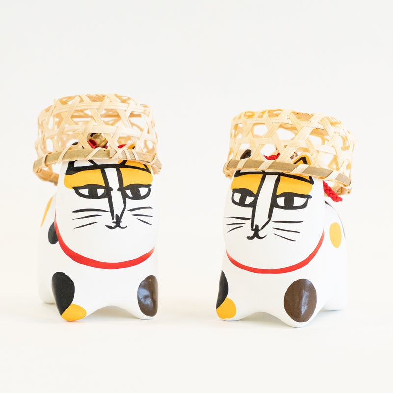 リサ・ラーソンの猫張り子（三毛猫）