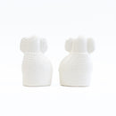 貴賓犬雙套件（迷你白色）