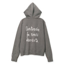 【mucava】ロゴニット前開きパーカー（グレー）