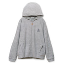 【mucava】ニットタオル前開きパーカー（グレー）