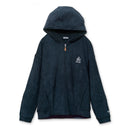 【mucava】ニットタオル前開きパーカー（ネイビー）