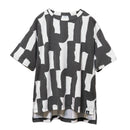 【mucava】キシリトールTシャツ（総柄・ブラック）