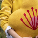 櫻花的靠墊（黃色）