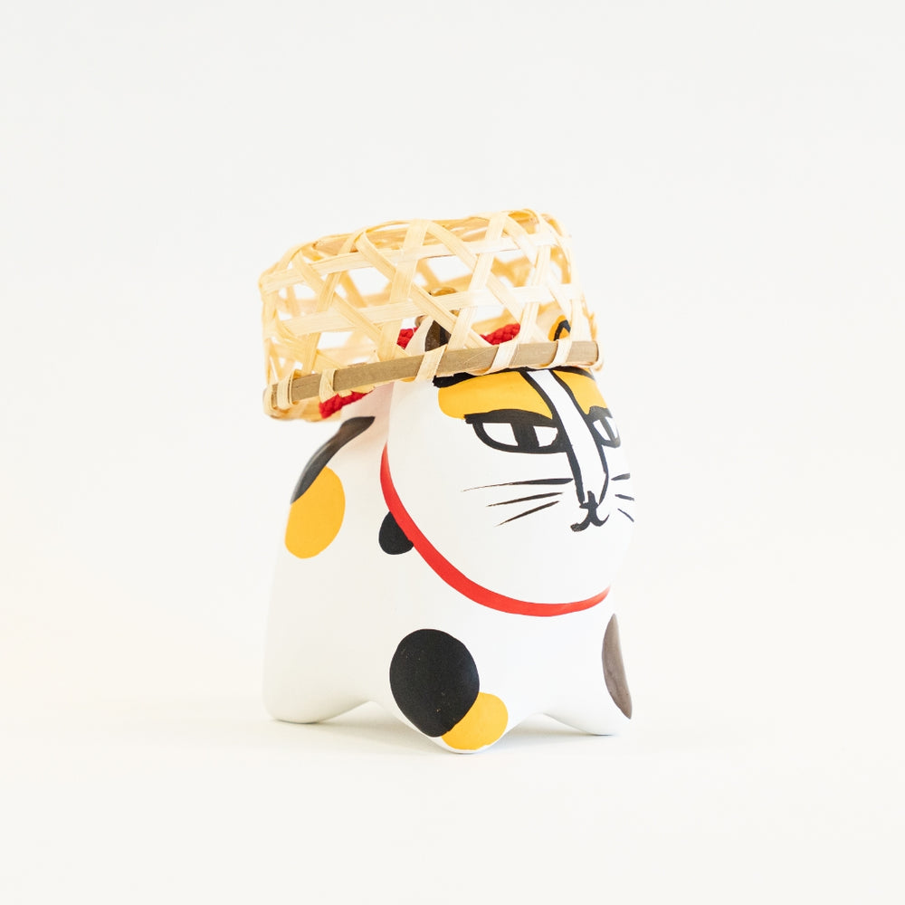 リサ・ラーソンの猫張り子（三毛猫）