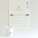 牆日曆2025（M。B。Goffstein）