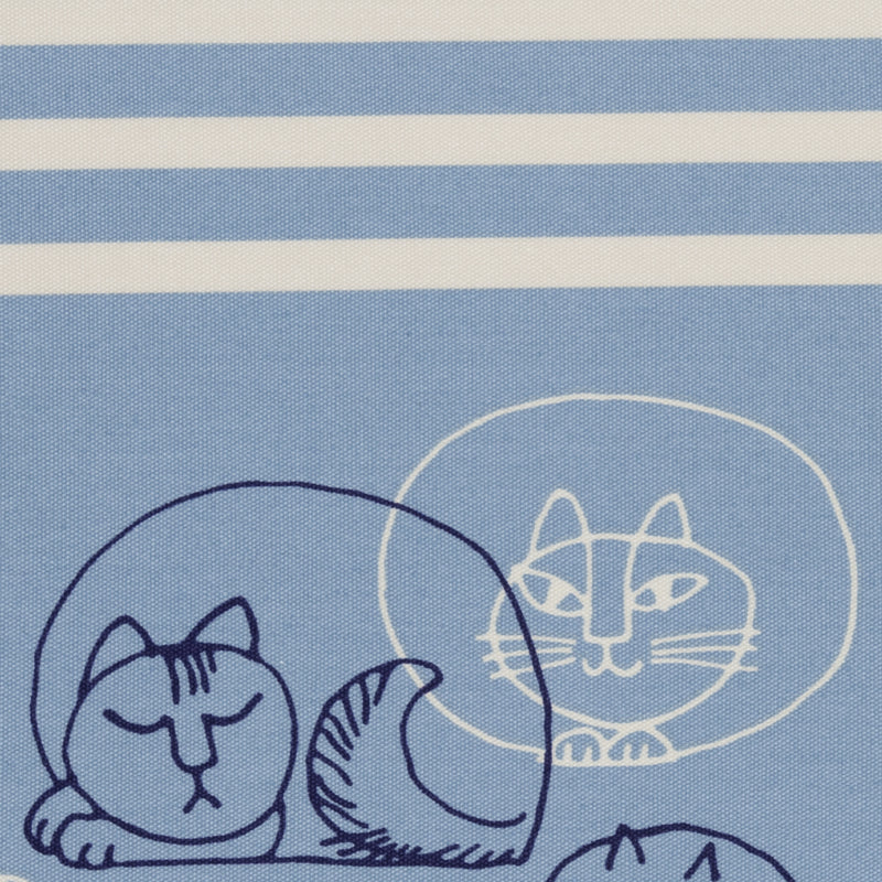 エプロン（スケッチねこたち×ボーダー・前結び）