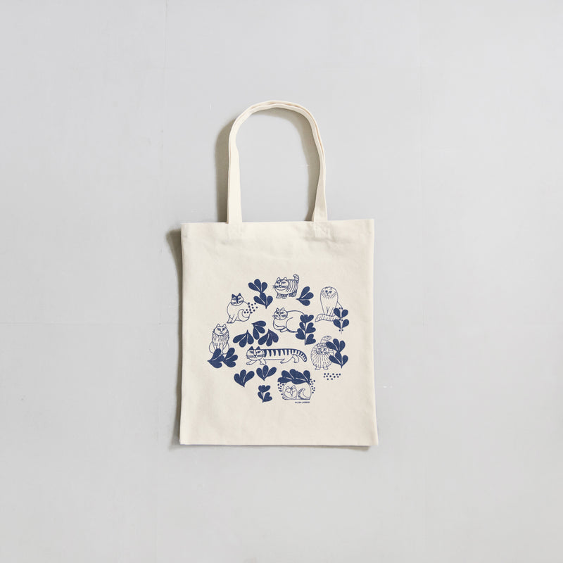 Tote bag (sketch cats Leaves Series)