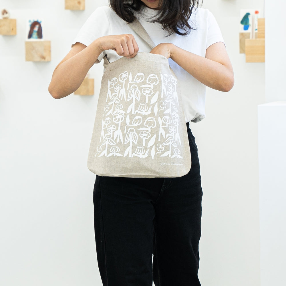 リネンバッグ（ユスタバ・白）