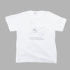 Tシャツ（おさかなごはん・ボート・ホワイト）