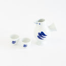 おさけとり（徳利とお猪口）あおい