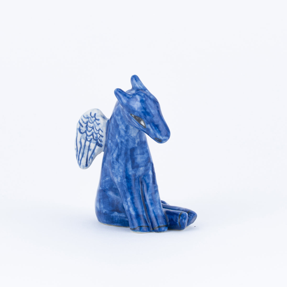 あおい天使のうま（Blue angel horse）