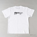 T襯衫（草圖貓和其他葉子系列 /酸藍）