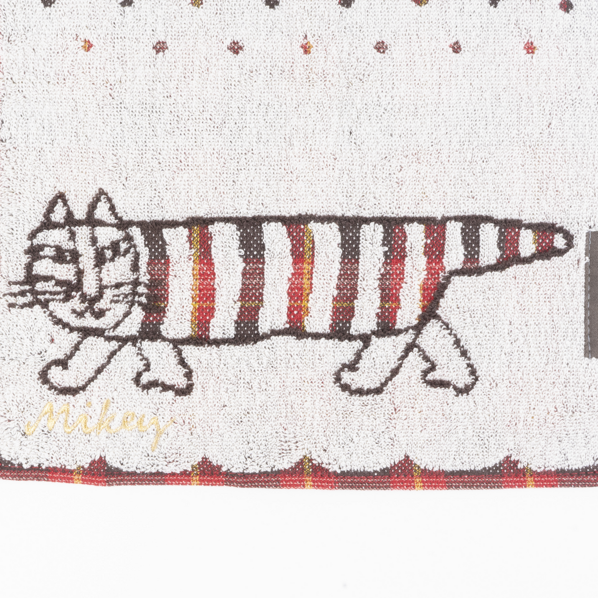 タオル・ハンカチ test ミニタオル（チェックとマイキー）