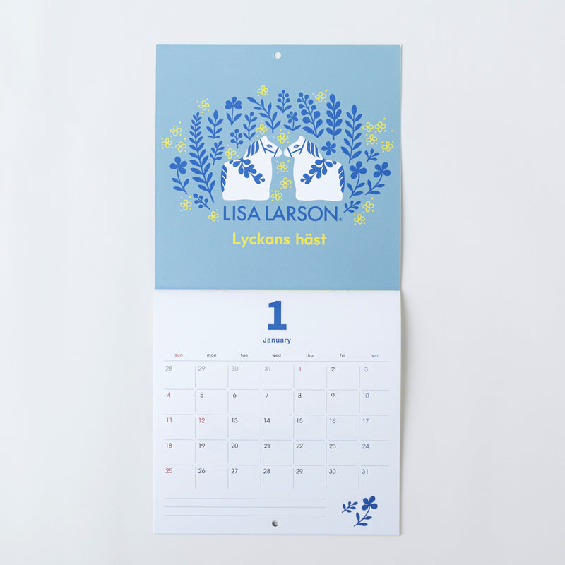 牆日曆2024（Lisa Larson Design Collection）
