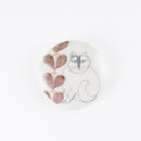 Set of 4 bean dishes (Leaves Series sketches cat)