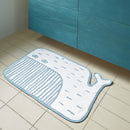 浴墊（鯨魚 /藍色）