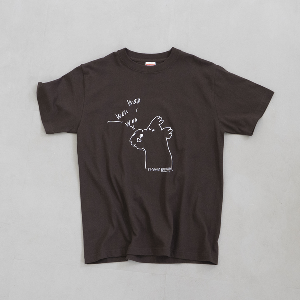 Tシャツ（BARKING DOG・ダークチョコレート）