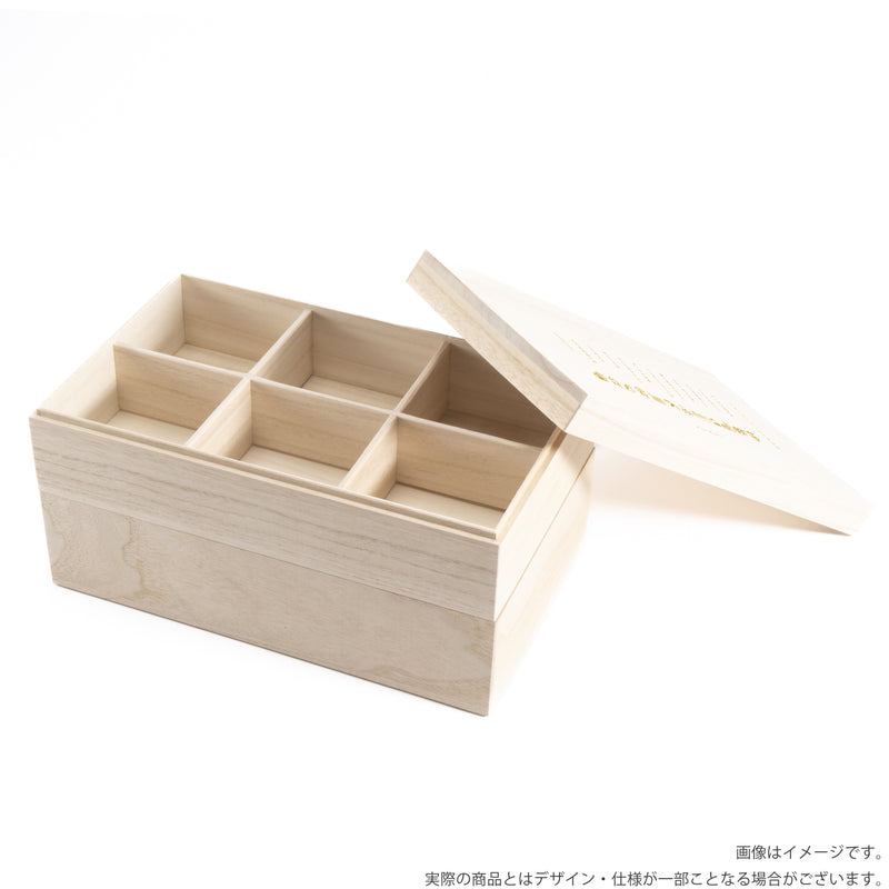 Two -stage paulownia box for fulfilling the zodiac