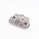 がま口ポーチ（スケッチねこたち）