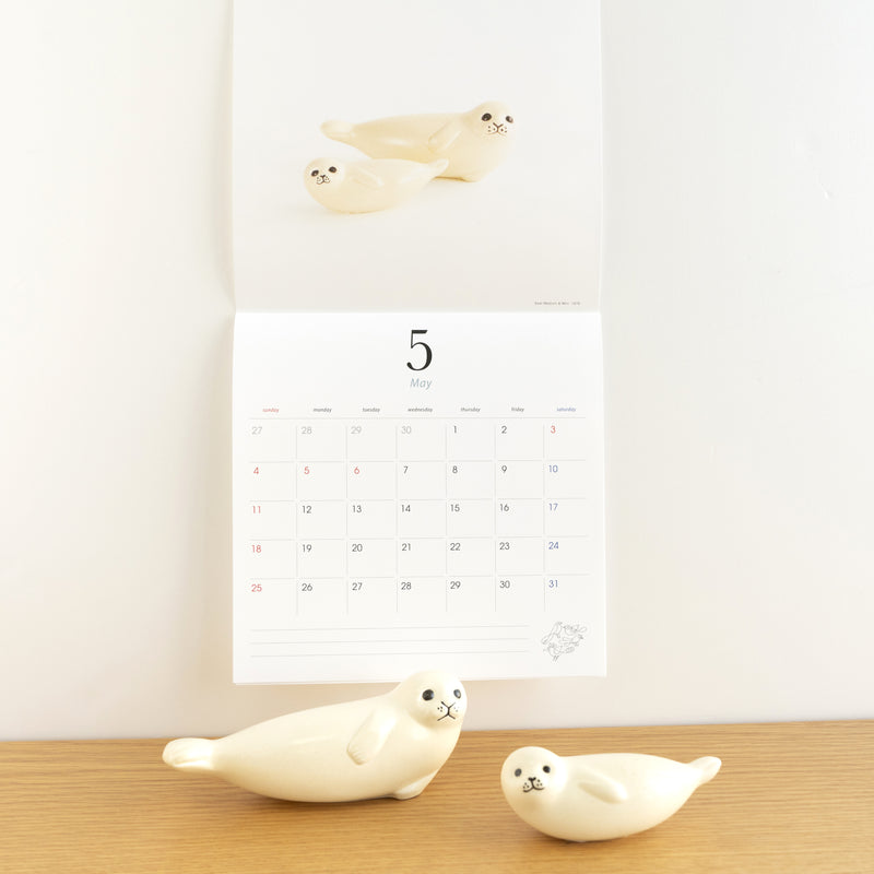 Wall -mounted calendar 2024 (Lisa Larson Ceramic Works)