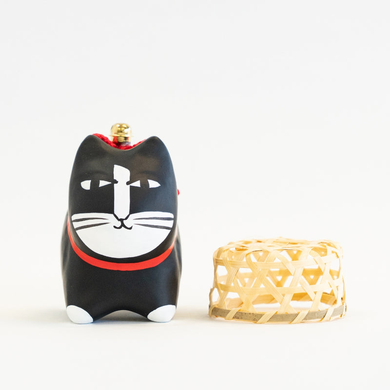 リサ・ラーソンの猫張り子（くろねこ）