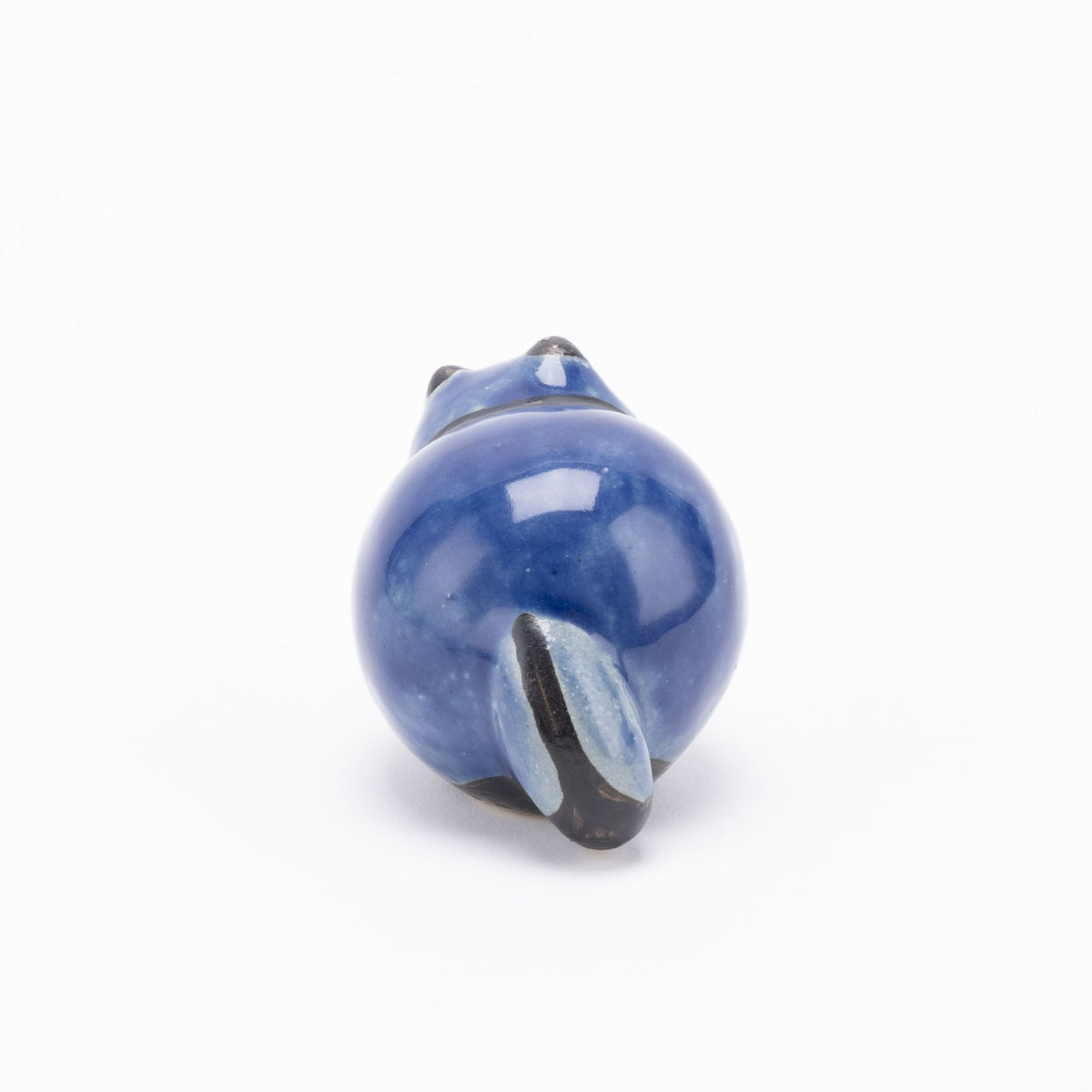 リサラーソン　しんじるたぬき　信楽焼　信楽ブルー 50580-396-