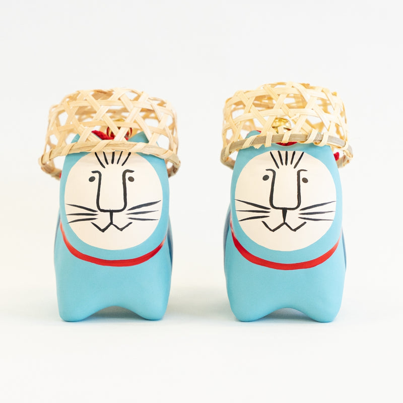 Lisa Larson's cat pile (Missse Blue)