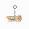 Wooden Die cut key holder (Mikey)