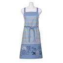 エプロン（スケッチねこたち×ボーダー・前結び）