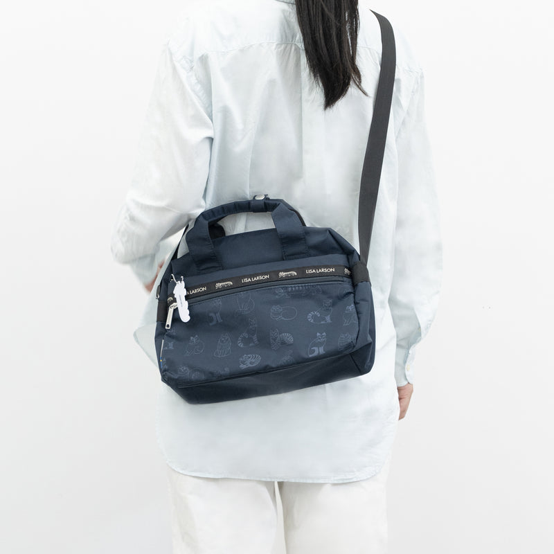 Sketch Cats 2way Boston Bag (Copy)