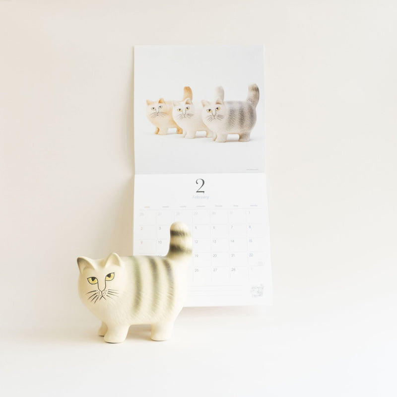 Wall -mounted calendar 2024 (Lisa Larson Ceramic Works)