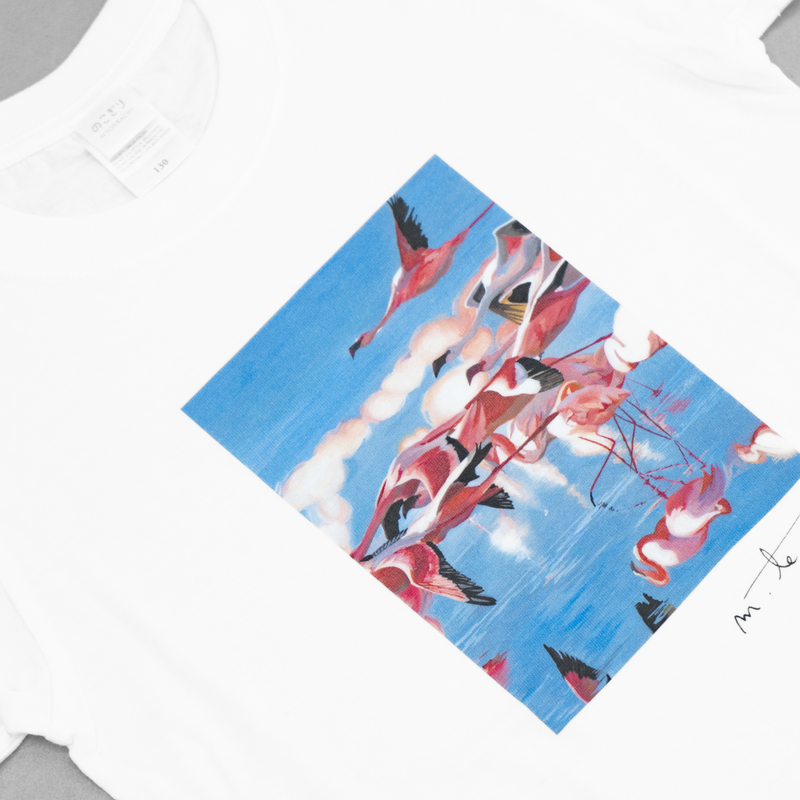 キッズTシャツ（フラミンゴ・Heure de pointe）