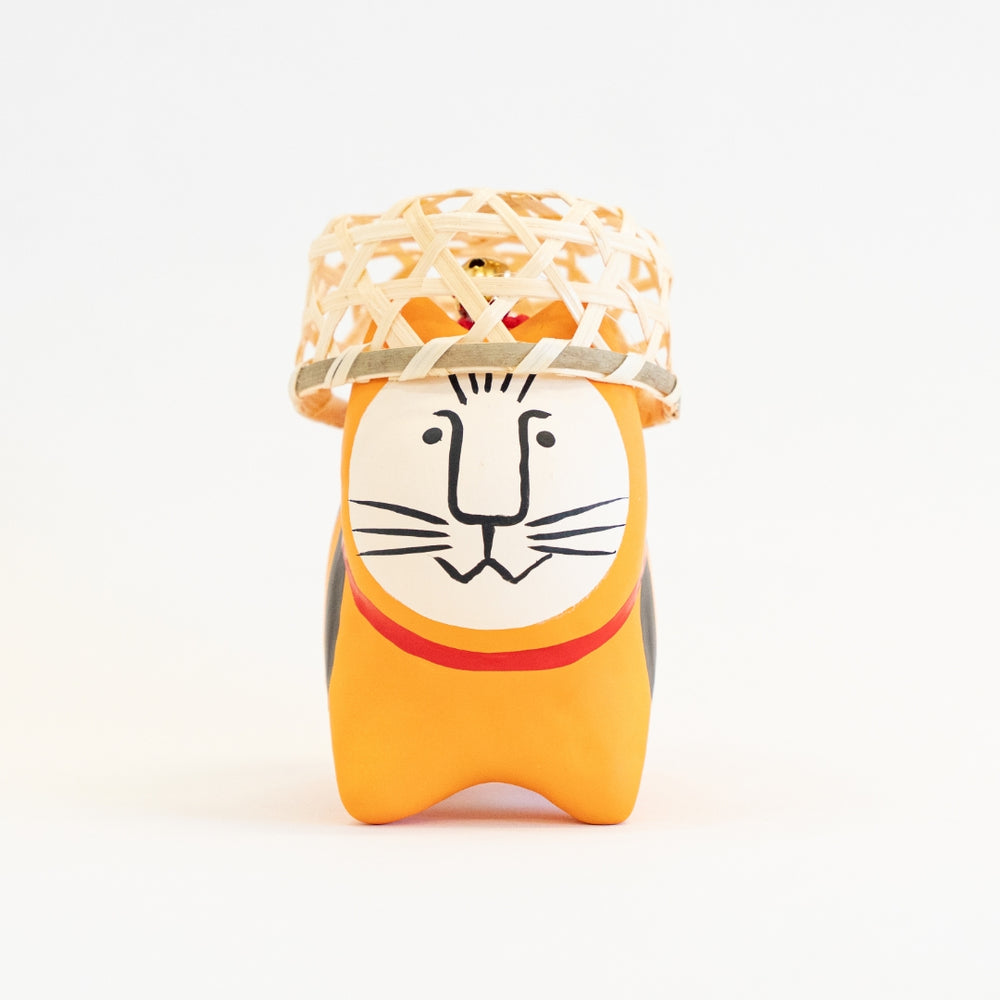 無印良品福缶会津張り子LisaLarsonリサ・ラーソン猫マイキー張子