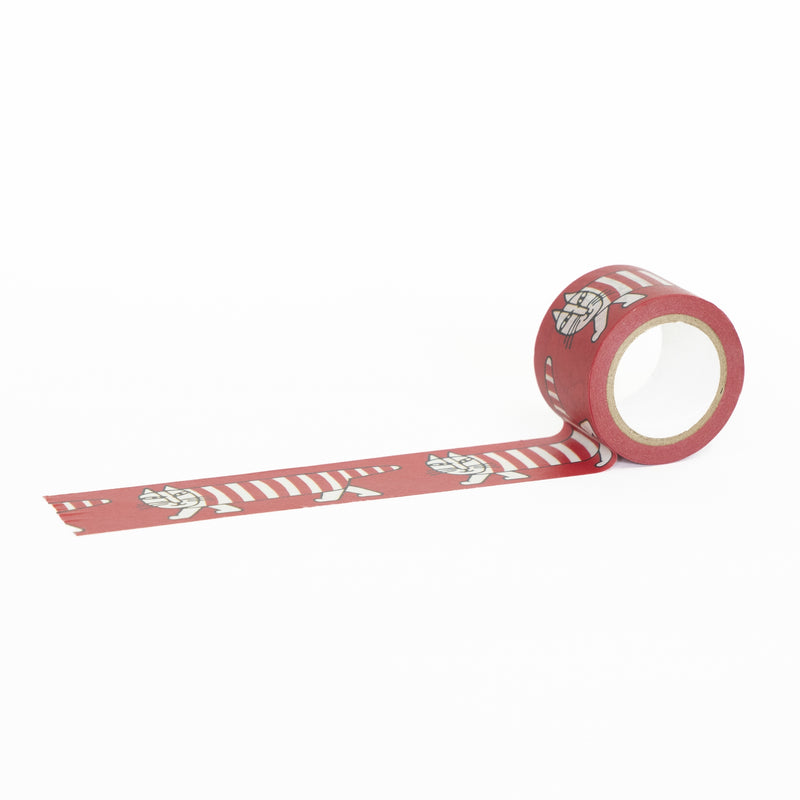 [Inventory / photo not] Masking tape (30mm / Mikey red)