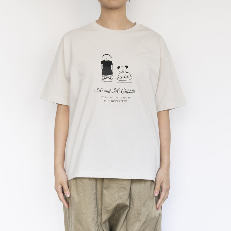 Tシャツ（私と私の船長さんNO.2・グレージュ）