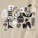 T-襯衫（Mariyakko）淺米色