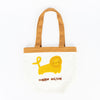 Embroidered mini tote