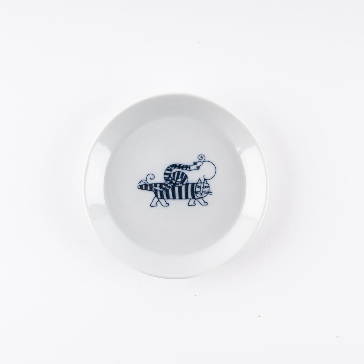 豆皿（へびとマイキー）