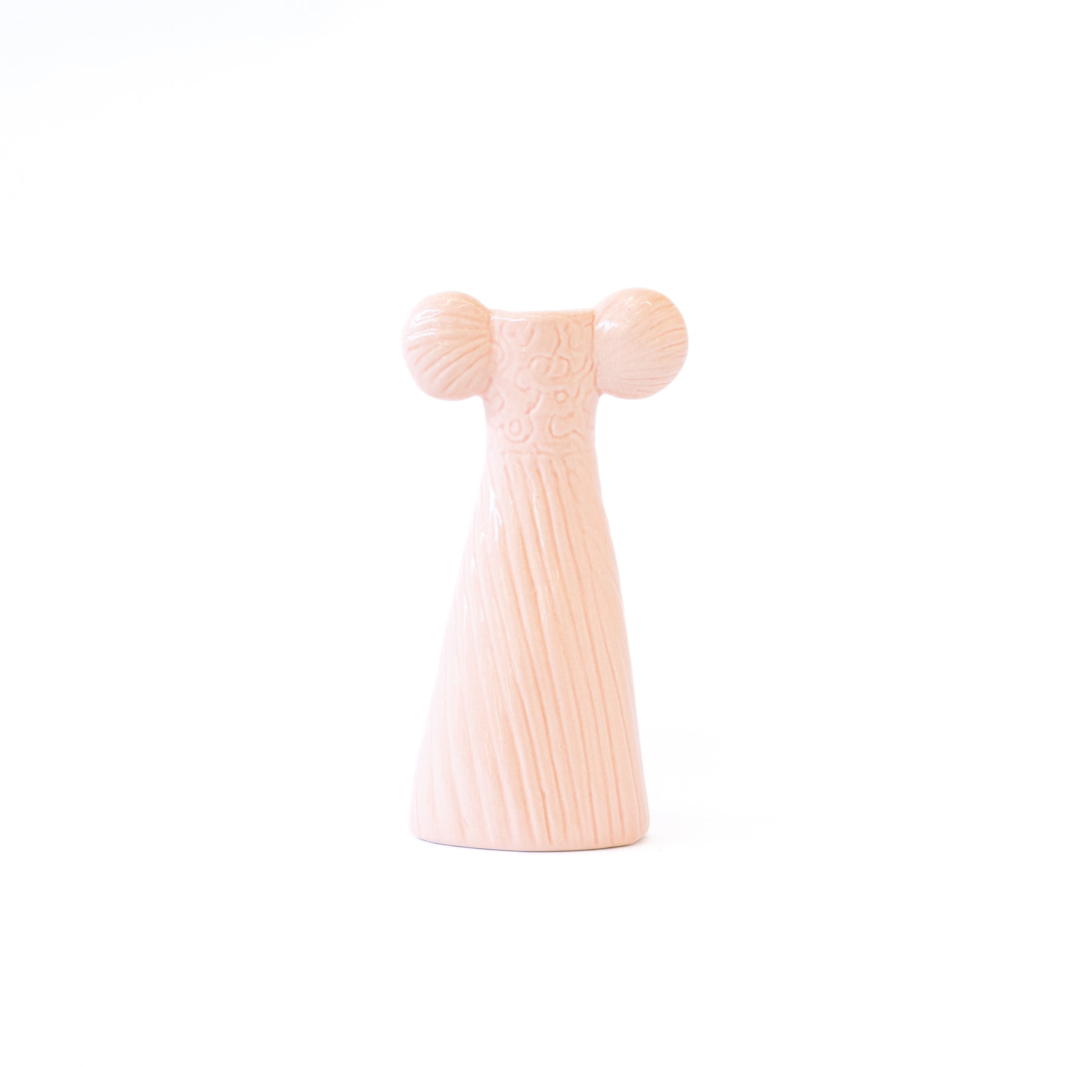 【未使用】リサラーソンLisa Larsonドレスシスターズ フレア花瓶ベース Lisa Larson_陶器（花瓶）