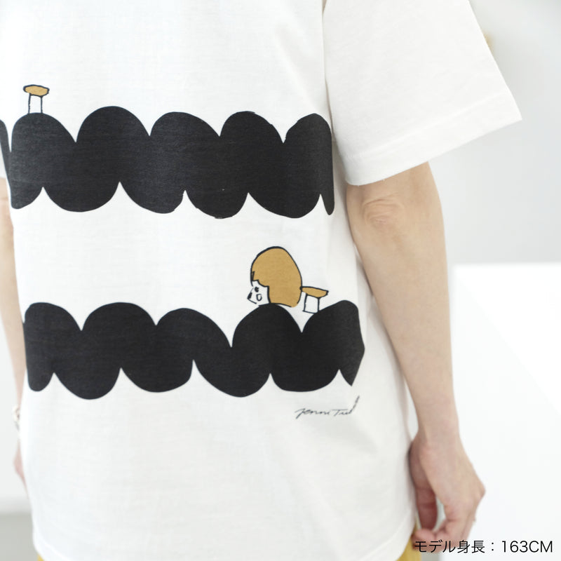 T-襯衫（Kurtashiri Yamush Room）香草白色