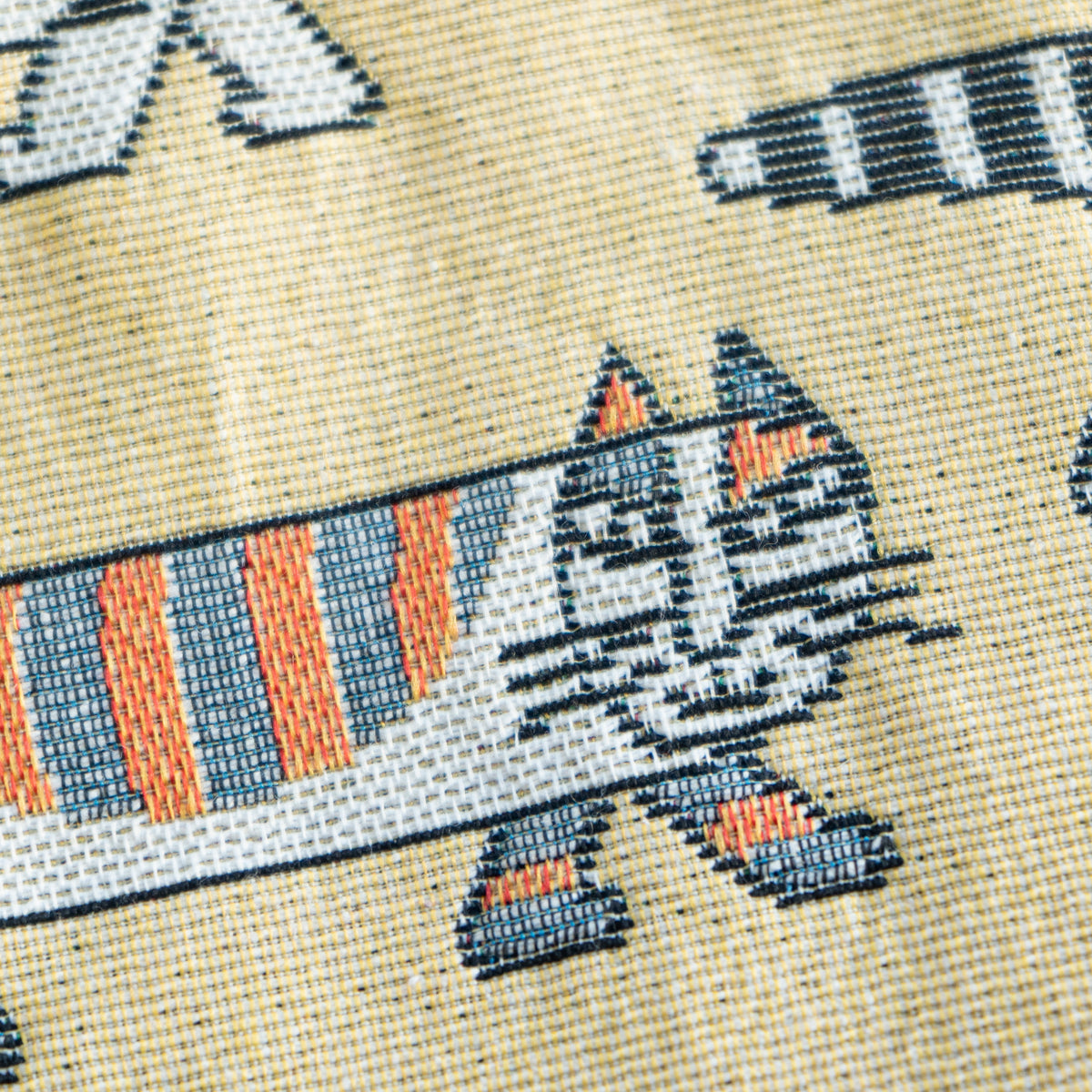 ミニトートバッグ（ロッツオブキャット・ベージュ）