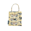 迷你手提袋（很多貓米色）