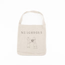 Linen bag (me and neighbor)