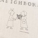 Linen bag (me and neighbor)
