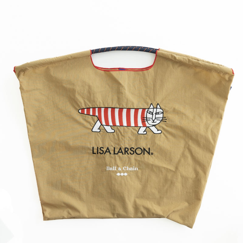 【Lisa Larson×球鏈] Mikey Eco Bag（L）