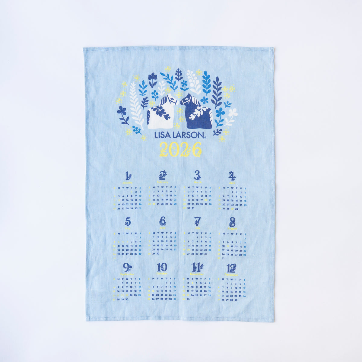 2026リネンカレンダー（ココロシズカの午）