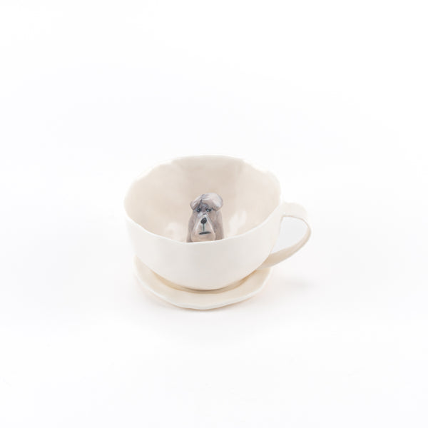 Coffee cup (Terrier, Gray, Pecchi) No.4