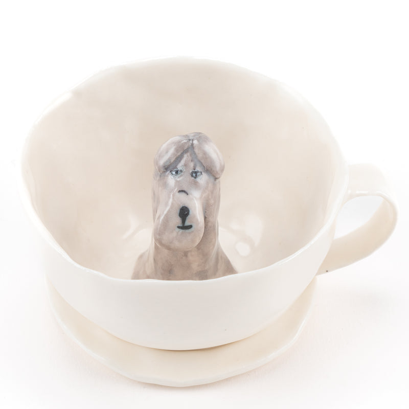 Coffee cup (Terrier, Gray, Pecchi) No.1