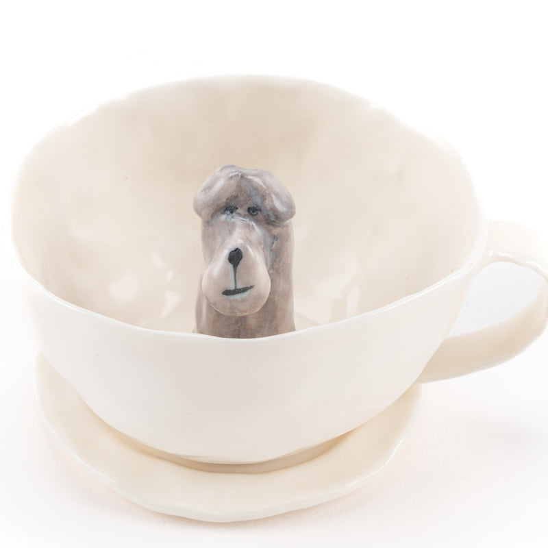 Coffee cup (Terrier, Gray, Pecchi) No.3
