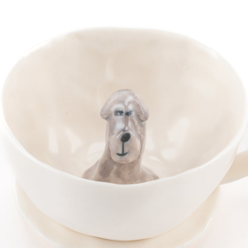 Coffee cup (Terrier, Gray, Pecchi) No.13
